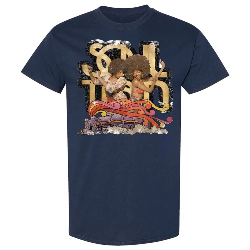 Retro Soul Train Dance Vibes - Navy - 16