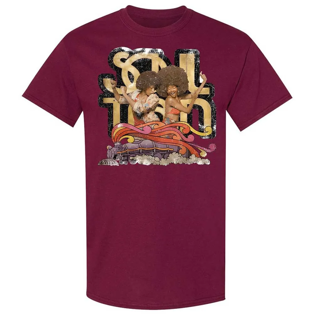 Retro Soul Train Dance Vibes - Maroon - 21
