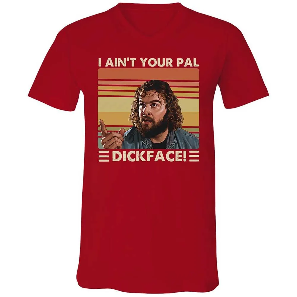 Unisex V-Neck T-Shirt - 7171MR1X - Red - 6