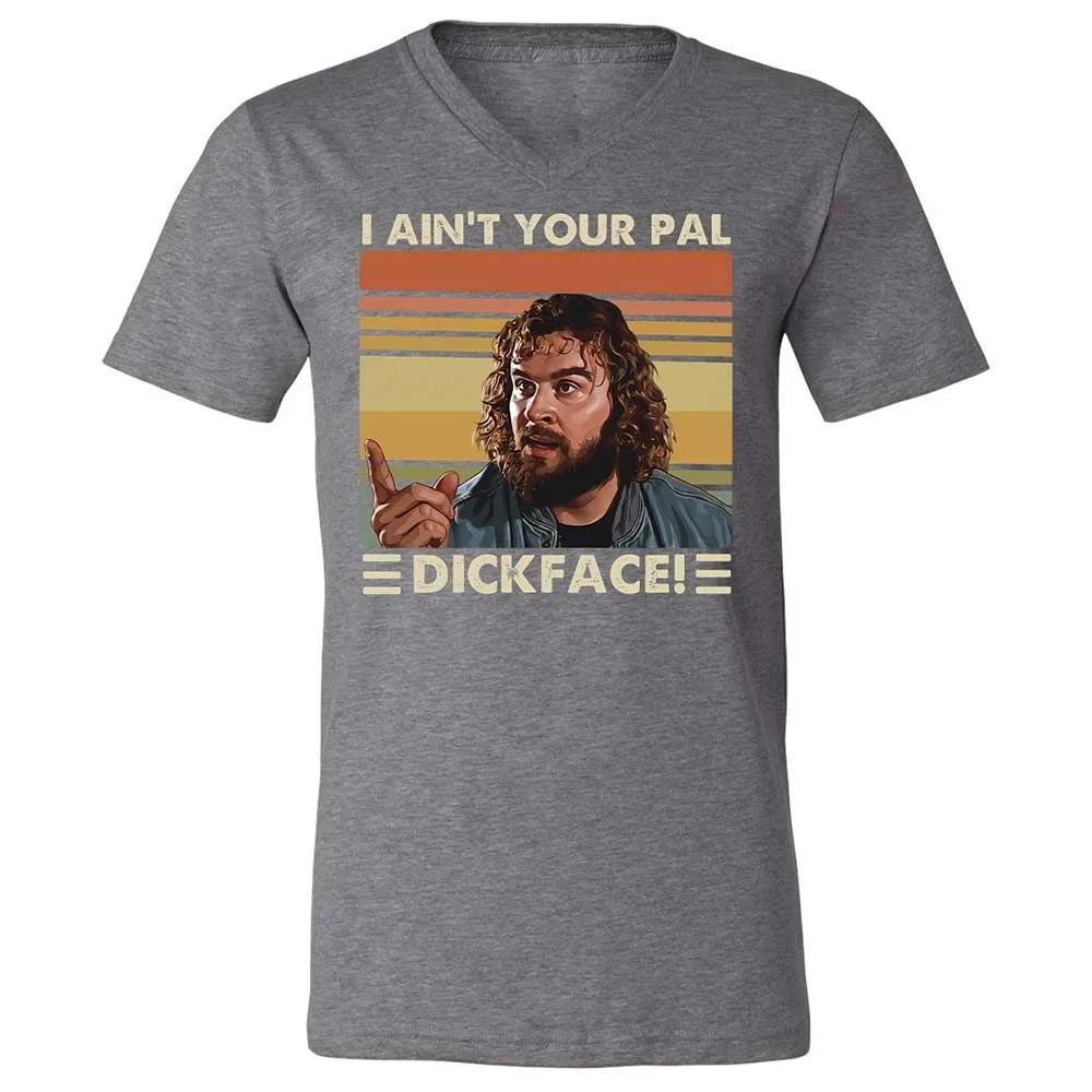 Unisex V-Neck T-Shirt - 7171MR1X - Deep Heather - 14