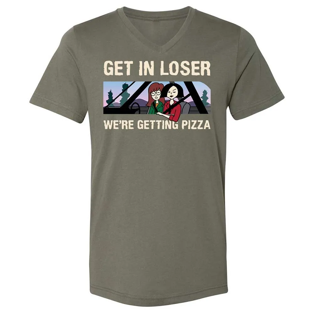 Unisex V-Neck T-Shirt - UNWYVYNR - Military Green - 11