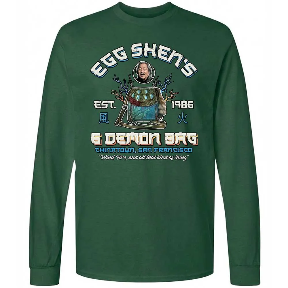 Long Sleeve T-Shirt - L7Y5AYUN - Forest Green - 4