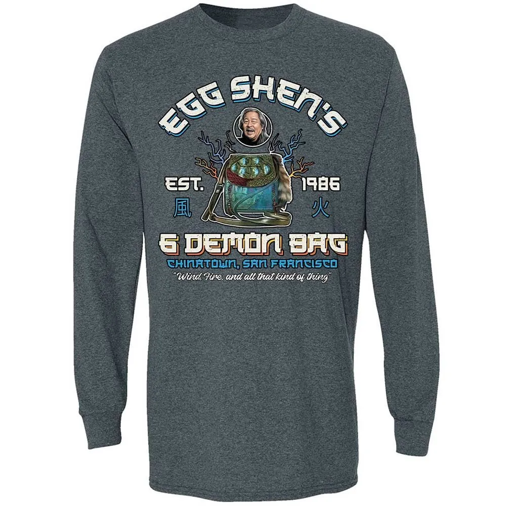 Long Sleeve T-Shirt - L7Y5AYUN - Dark Heather - 5