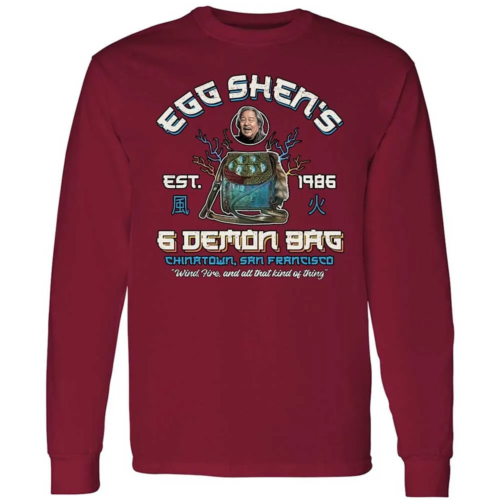 Long Sleeve T-Shirt - L7Y5AYUN - Cardinal Red - 7