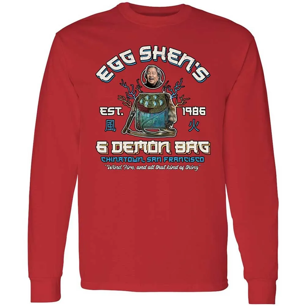 Long Sleeve T-Shirt - L7Y5AYUN - Red - 11