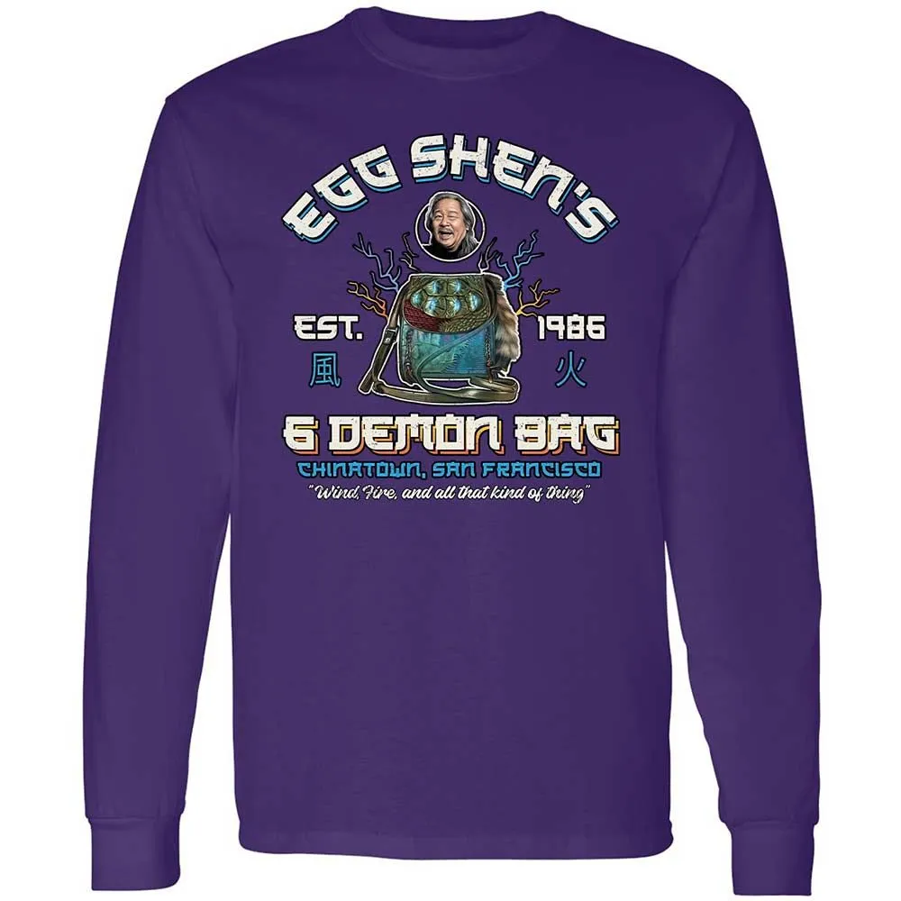 Long Sleeve T-Shirt - L7Y5AYUN - Purple - 12