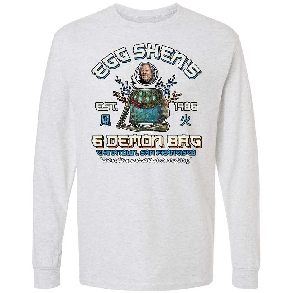 Long Sleeve T-Shirt - L7Y5AYUN - Ash - 14