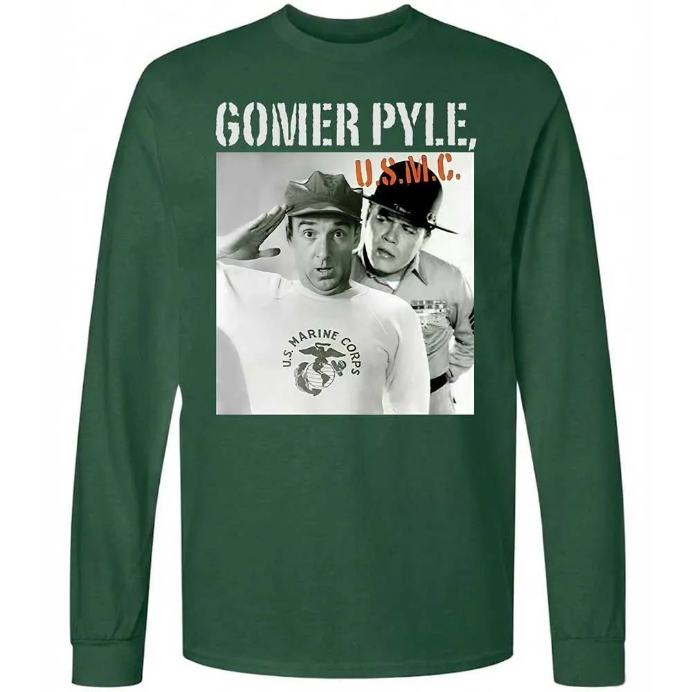 Long Sleeve T-Shirt - 9K9QBV7X - Forest Green - 4
