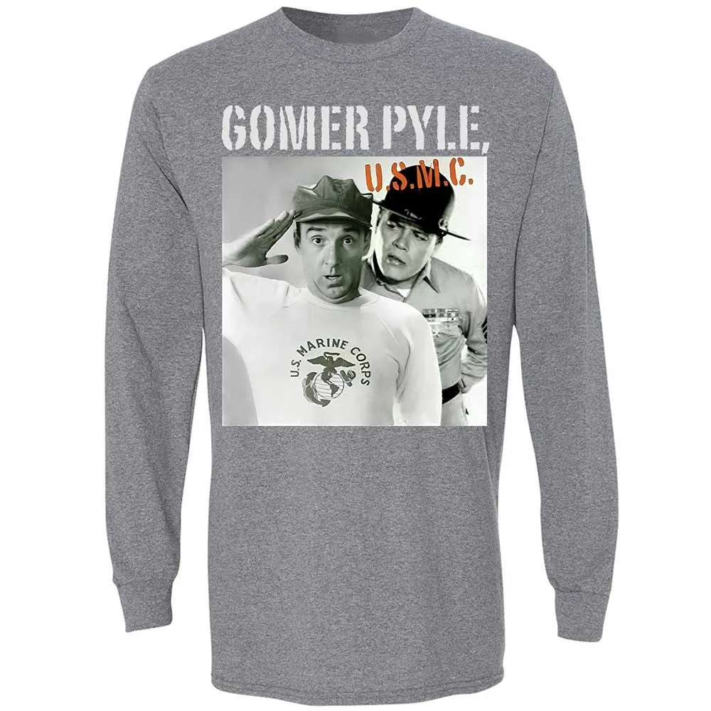 Long Sleeve T-Shirt - 9K9QBV7X - Graphite Heather - 8