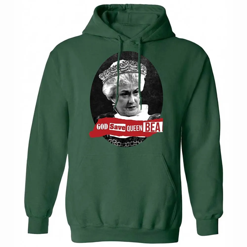God Save Queen Bea - Forest Green - 16
