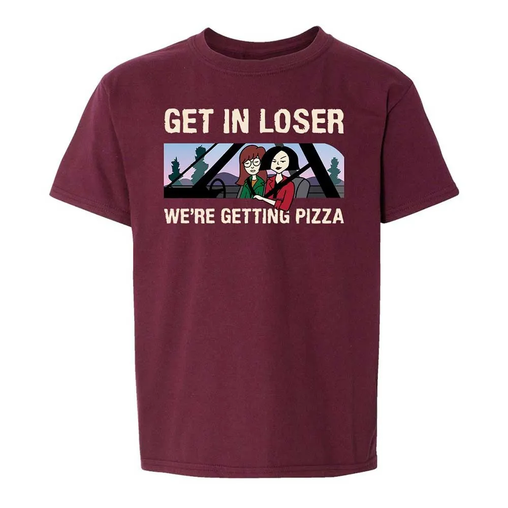 Kids T-Shirt - LTM5K3ML - Maroon - 14