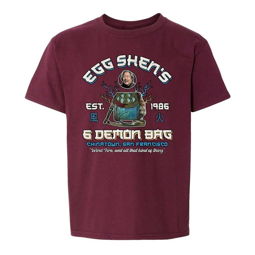 Kids T-Shirt - J8ZBVDPW - Maroon - 14