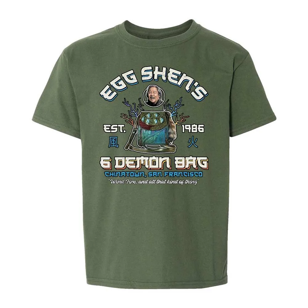 Kids T-Shirt - J8ZBVDPW - Military Green - 19