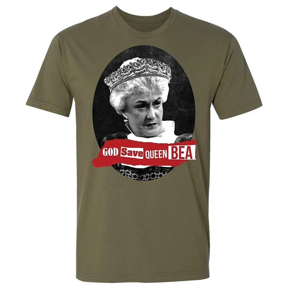 God Save Queen Bea - Military Green - 12