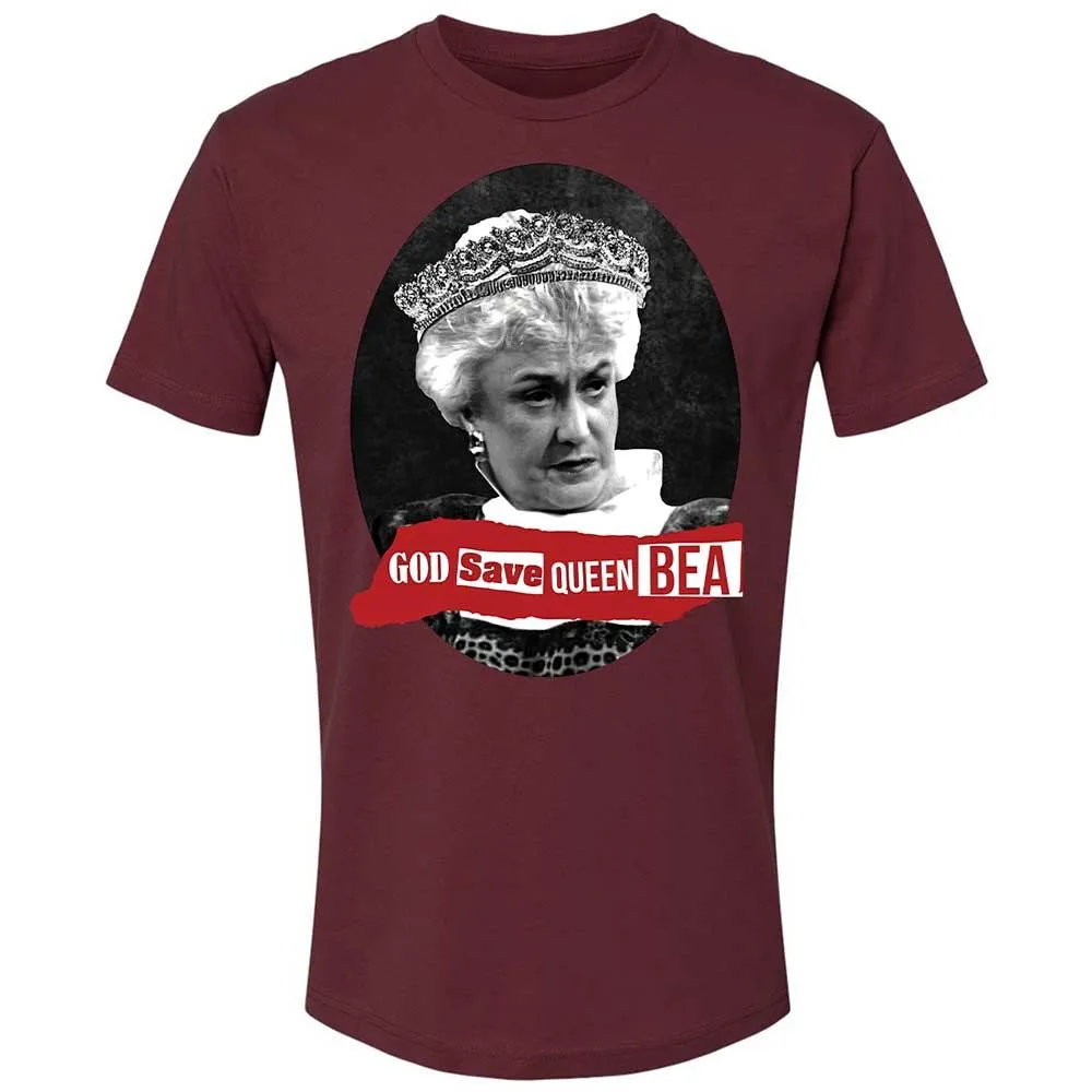 God Save Queen Bea - Maroon - 19