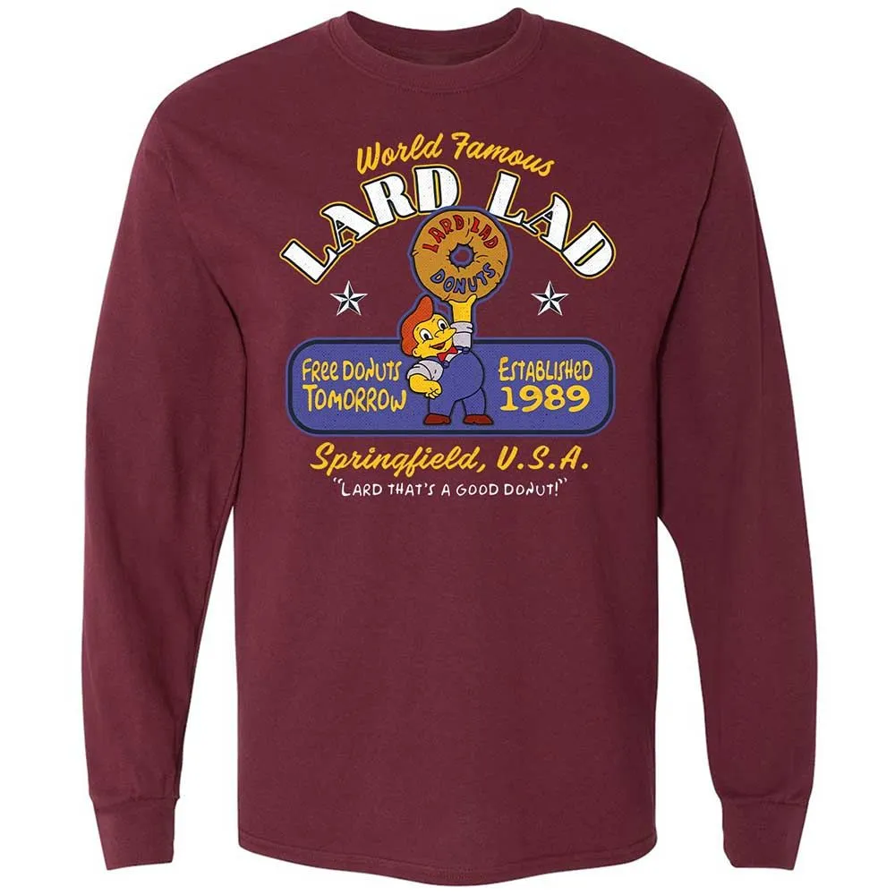 Long Sleeve T-Shirt - XHUFEW1J - Maroon - 6