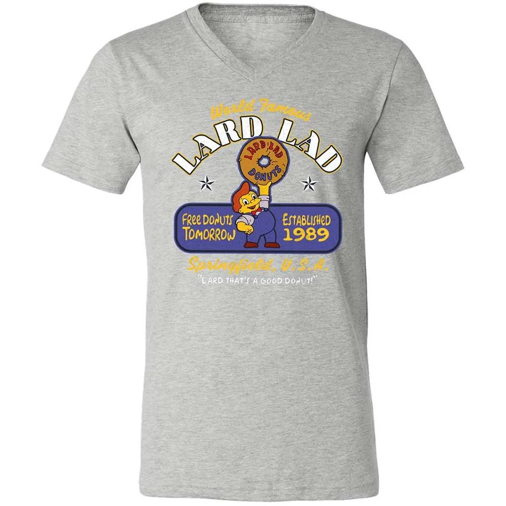 Unisex V-Neck T-Shirt - Y7LG7PQW - Athletic Heather - 15