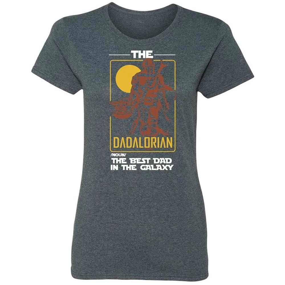 The Dadalorian The Best Dad In The Galaxy - Dark Heather - 6