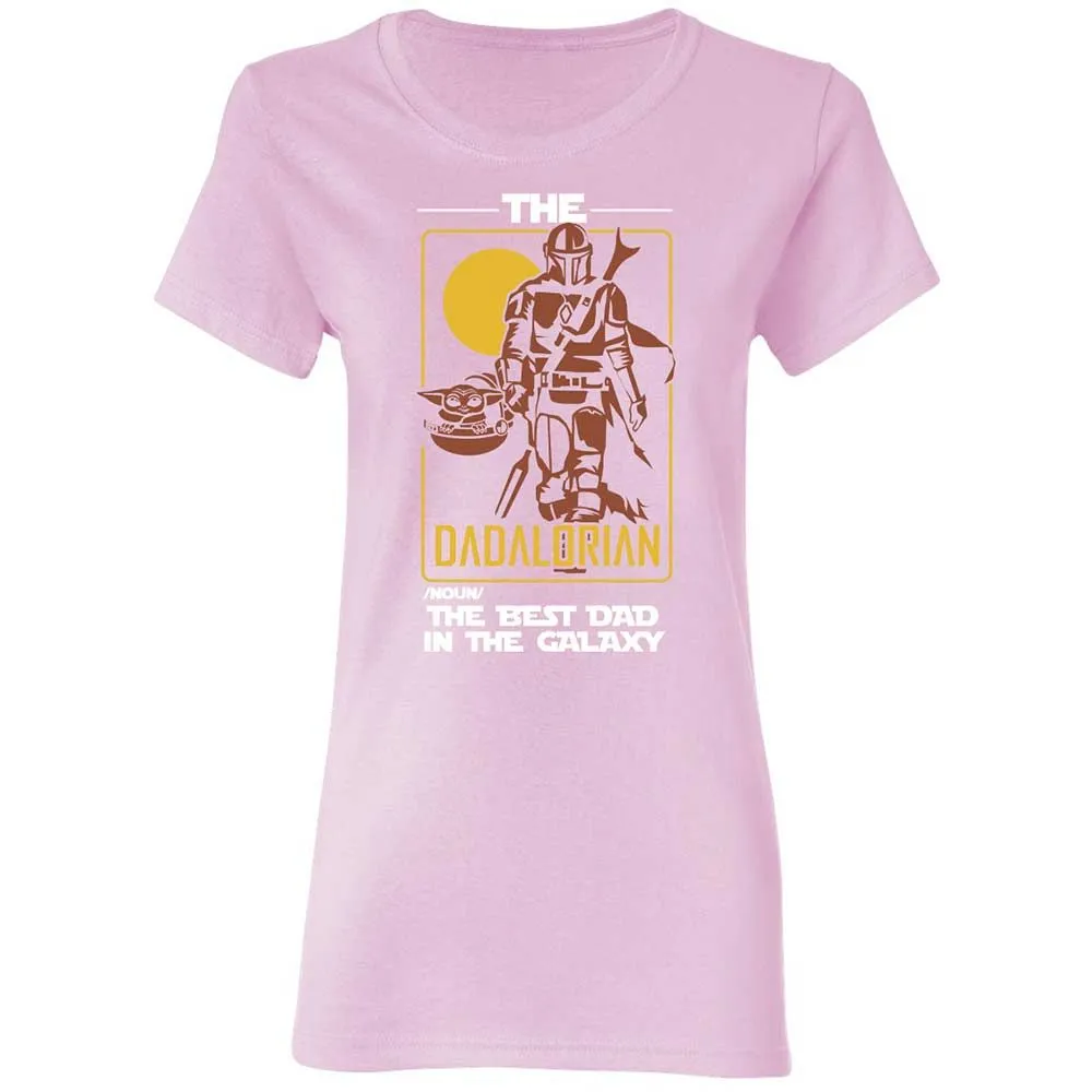 The Dadalorian The Best Dad In The Galaxy - Light Pink - 8