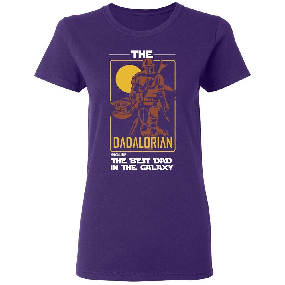 The Dadalorian The Best Dad In The Galaxy - Purple - 10
