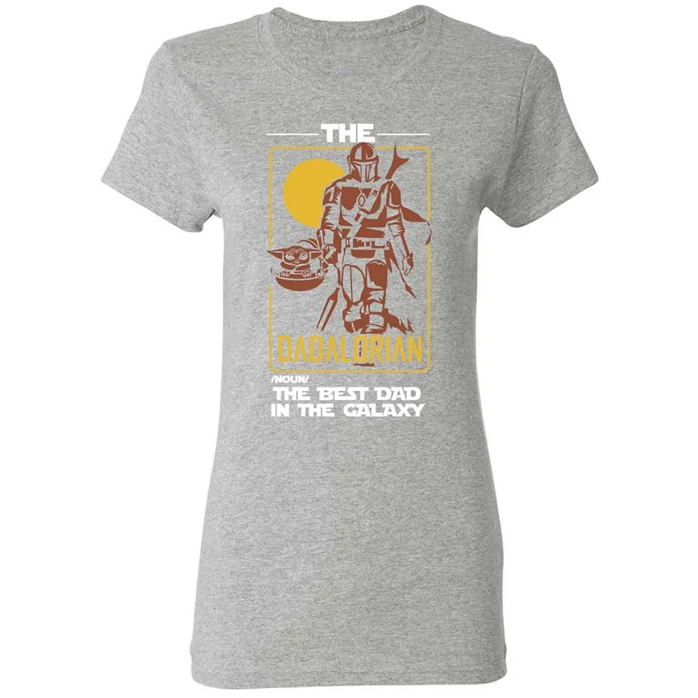 The Dadalorian The Best Dad In The Galaxy - Sport Grey - 14