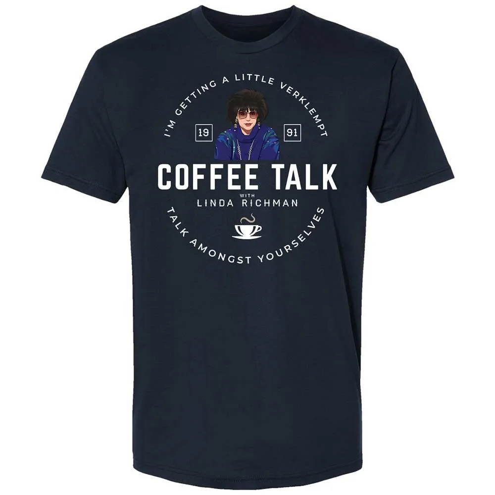 Coffee Talk with Linda Richman - Midnight Navy - 2