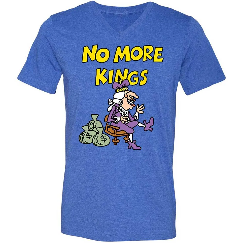 Unisex V-Neck T-Shirt - T89NUSGP - Heather True Royal - 5