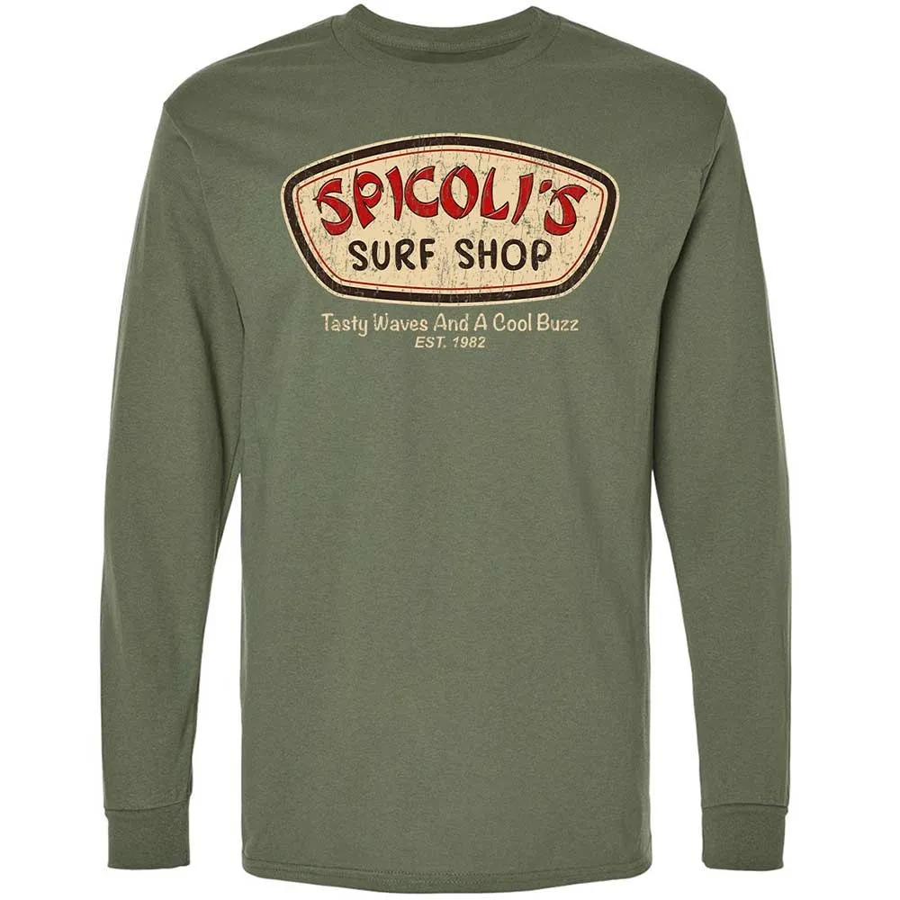 Long Sleeve T-Shirt - EUTCKZNF - Military Green - 9