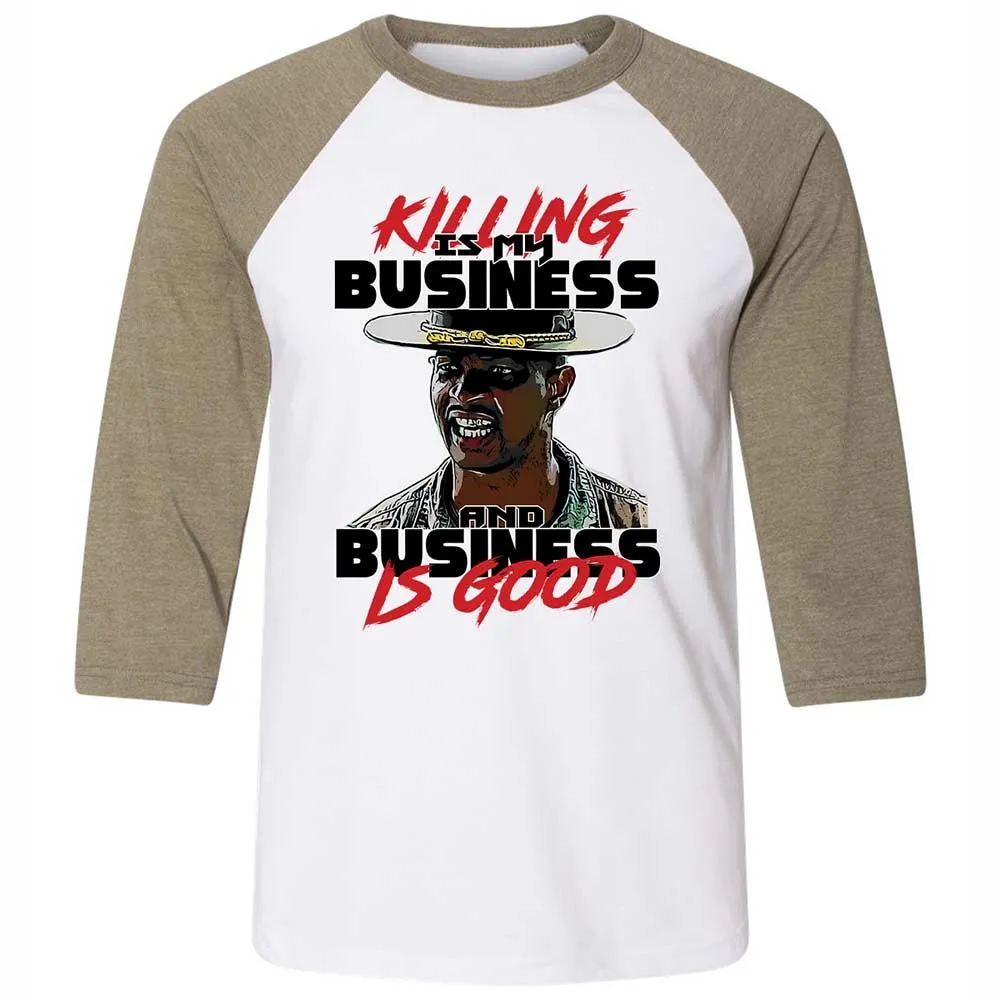 Business Is Good - White/Heather Olive - 4