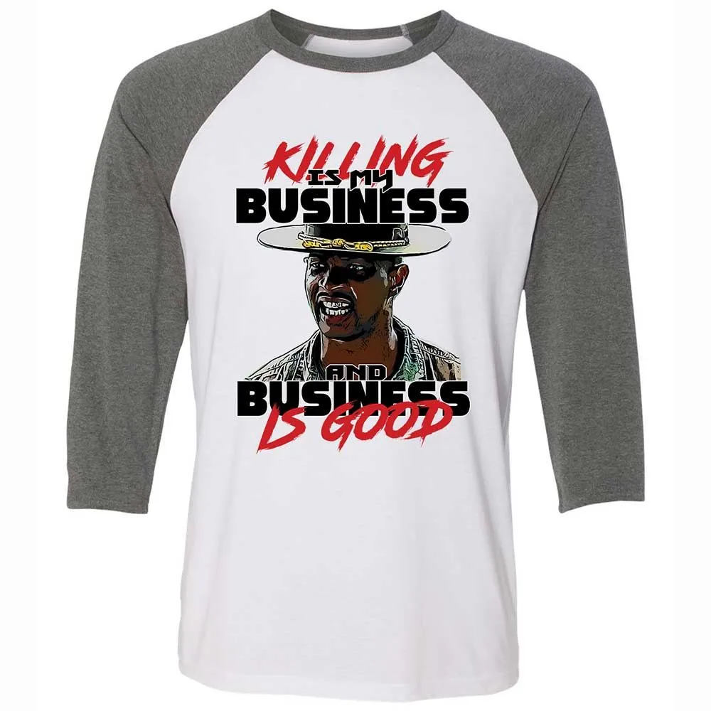 Business Is Good - White/Deep Heather - 11