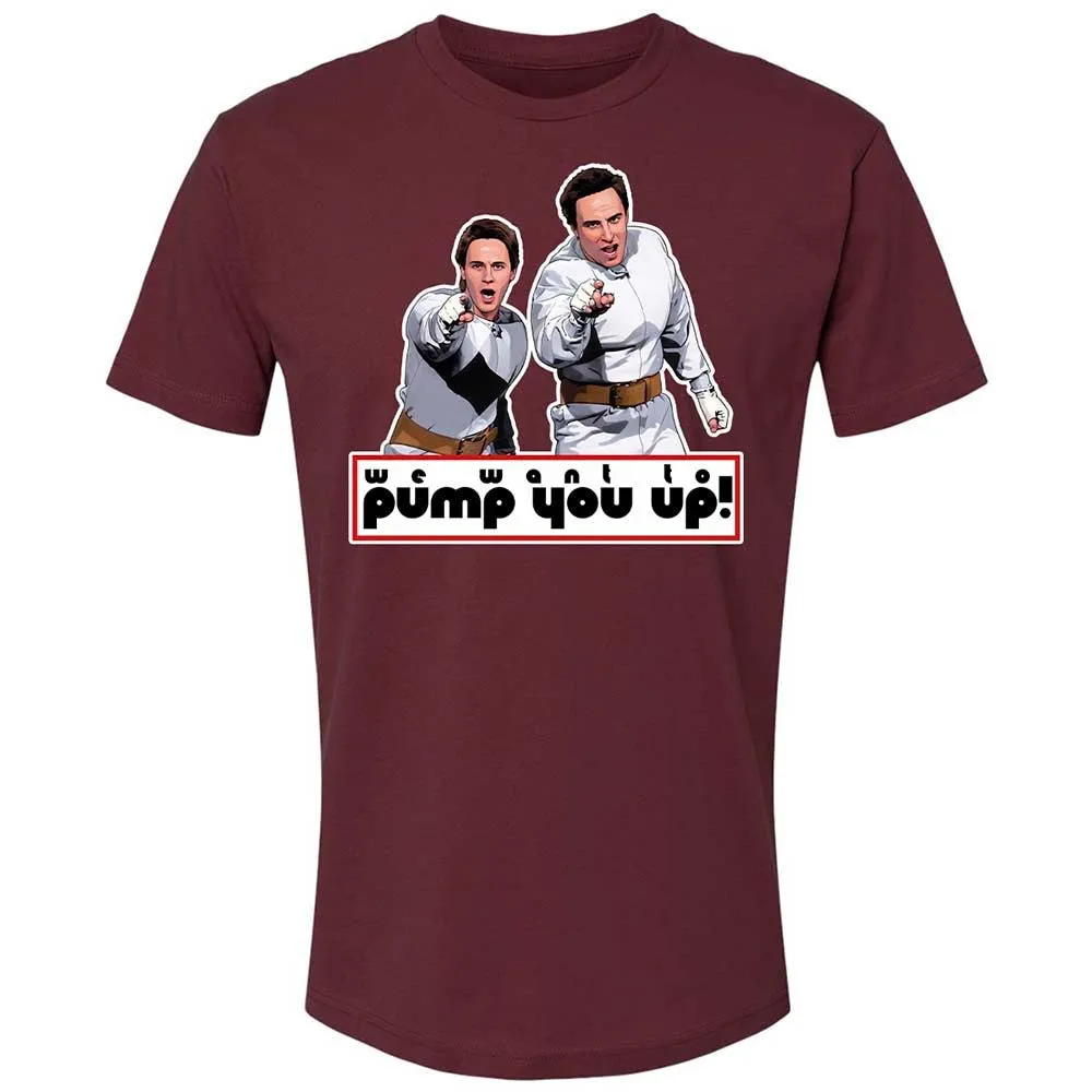 We Want To Pump You Up - Maroon - 10