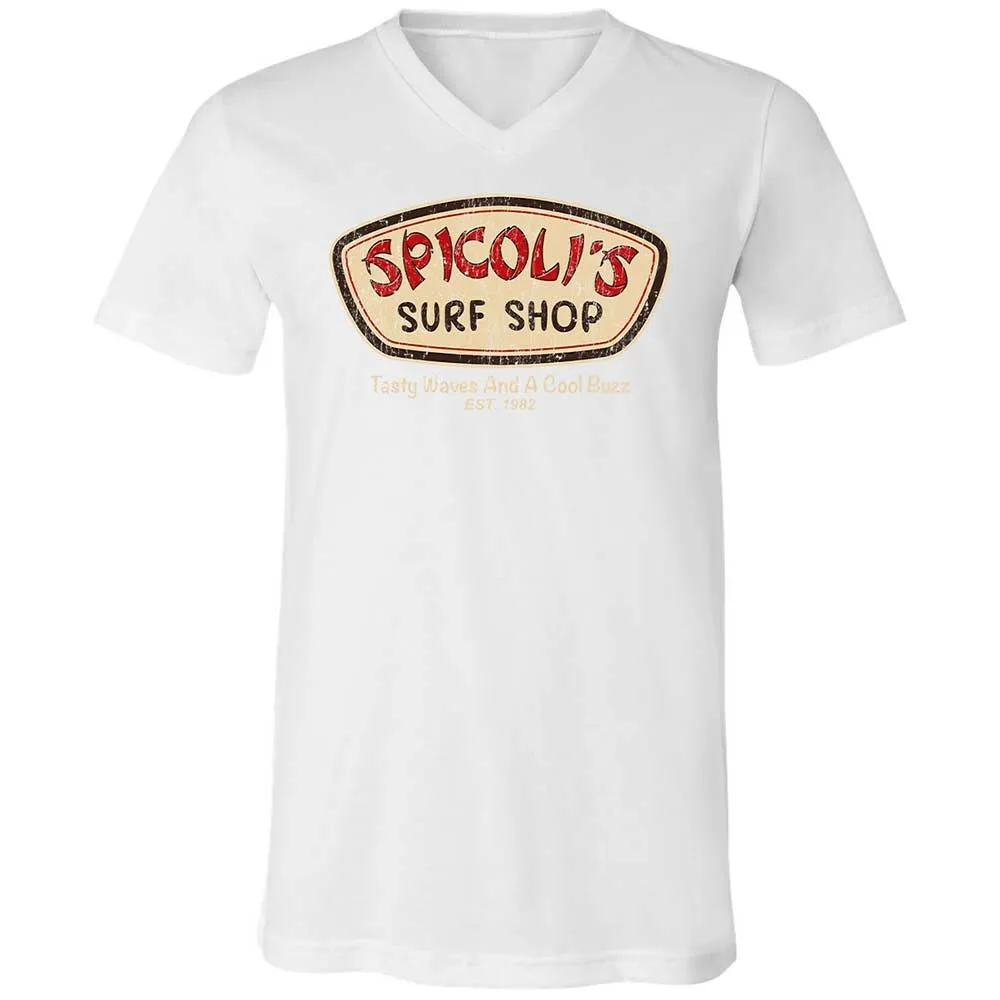 Unisex V-Neck T-Shirt - 7CDQ9Z8J - White - 16