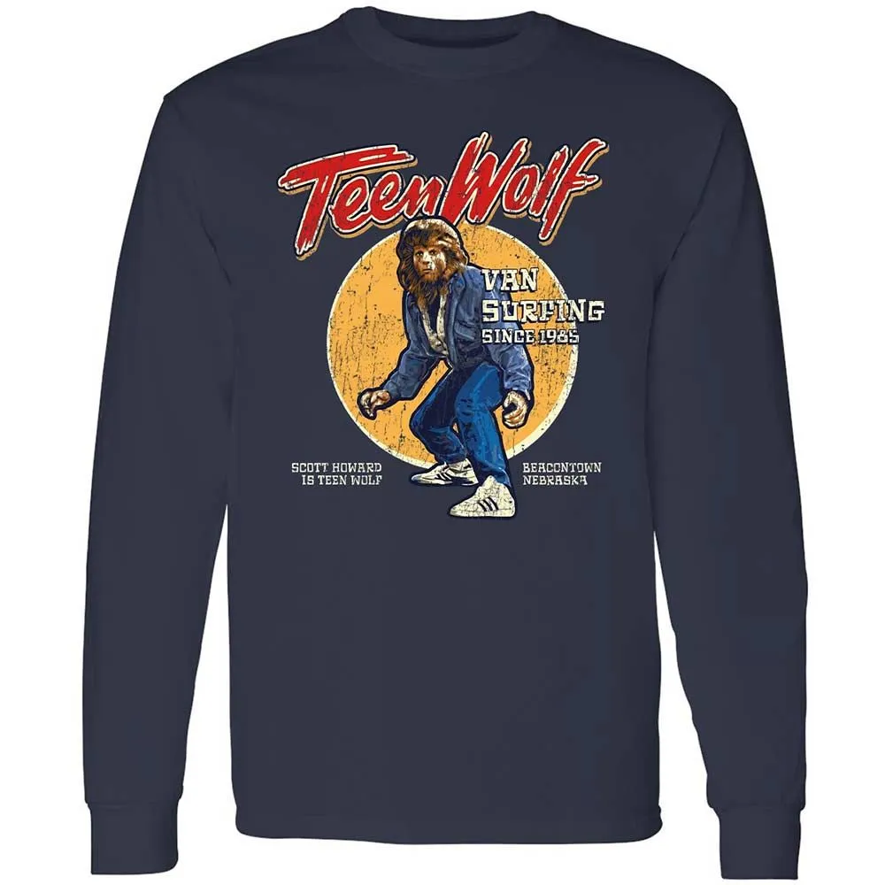 Long Sleeve T-Shirt - 5UR4BW95 - Navy - 2