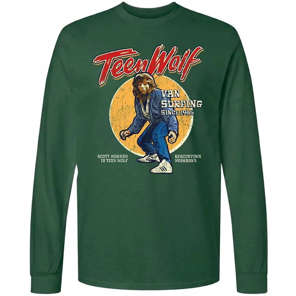 Long Sleeve T-Shirt - 5UR4BW95 - Forest Green - 4