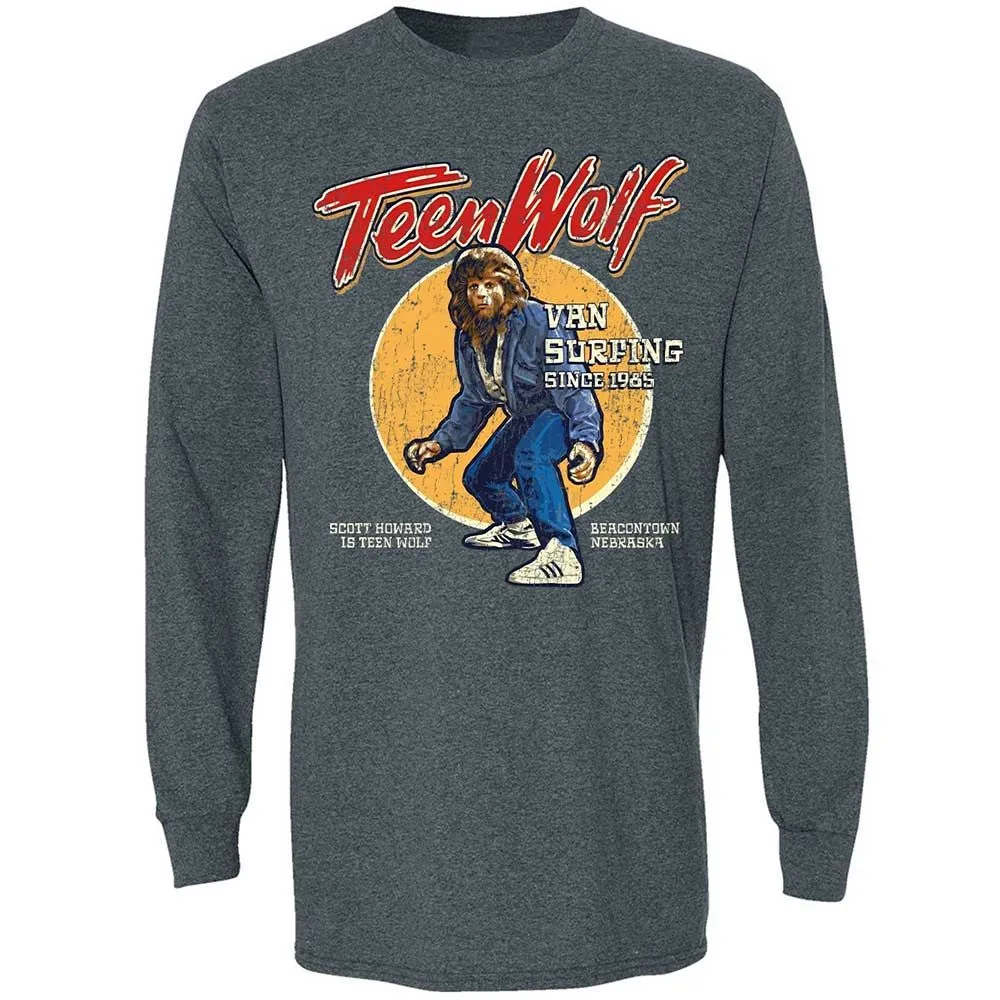 Long Sleeve T-Shirt - 5UR4BW95 - Dark Heather - 5