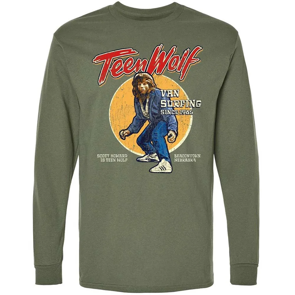 Long Sleeve T-Shirt - 5UR4BW95 - Military Green - 9