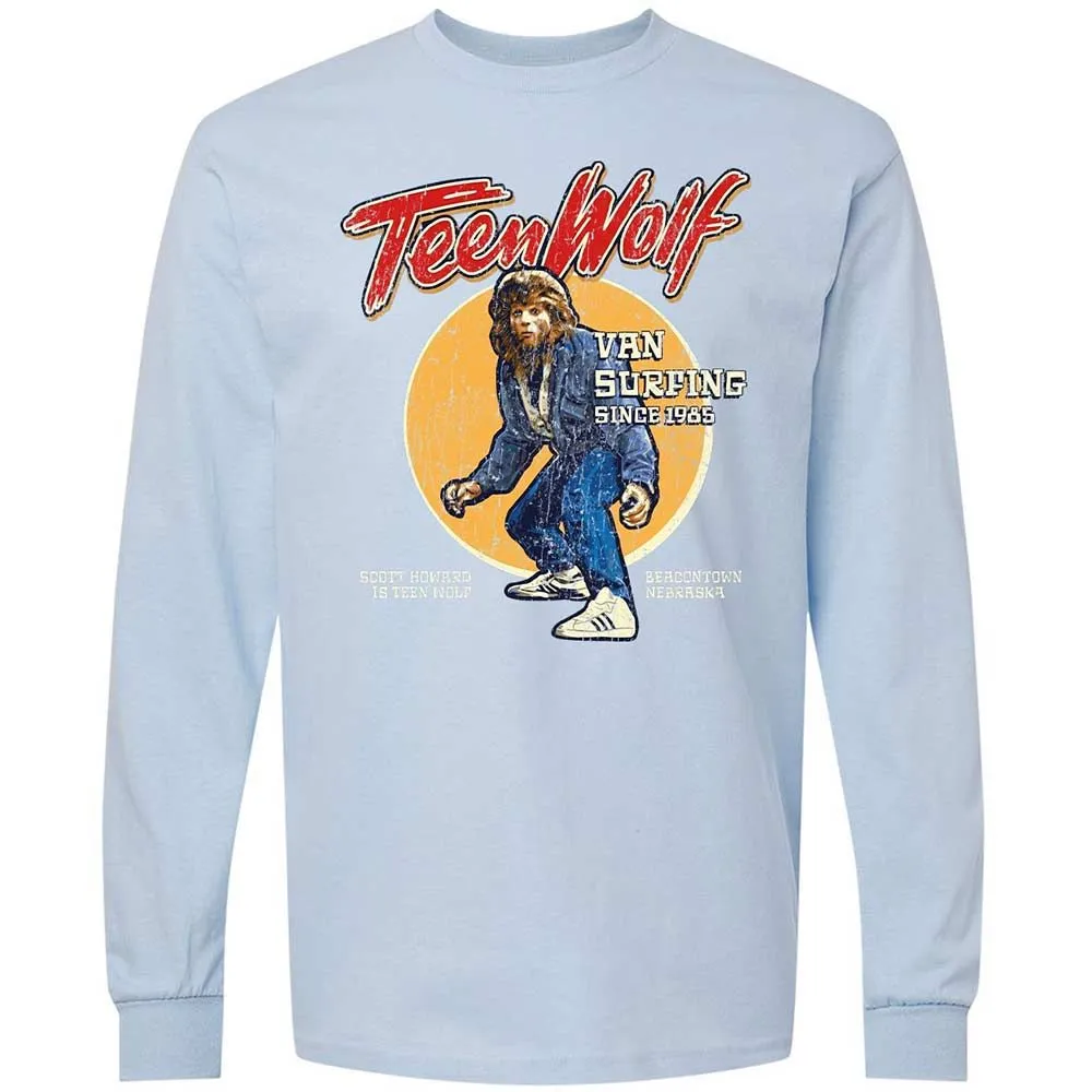 Long Sleeve T-Shirt - 5UR4BW95 - Light Blue - 18