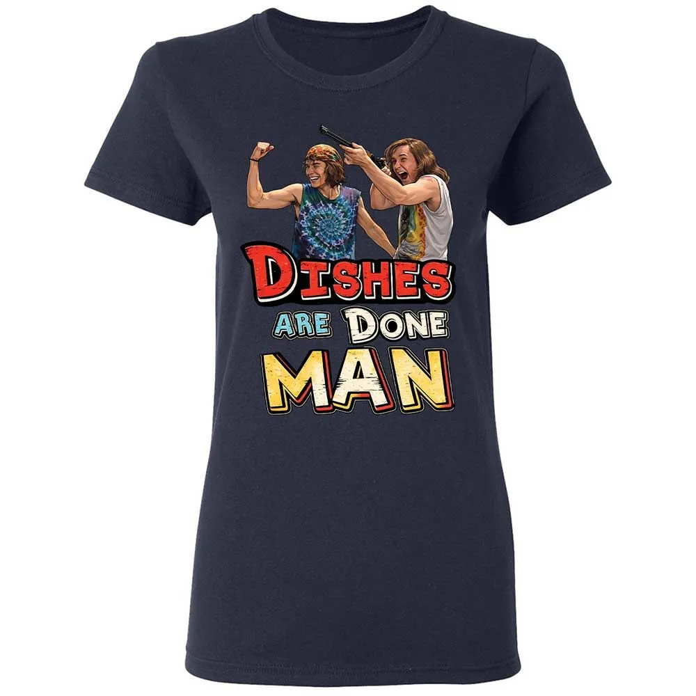 Women's T-Shirt - 6UH5BFQH - Navy - 2