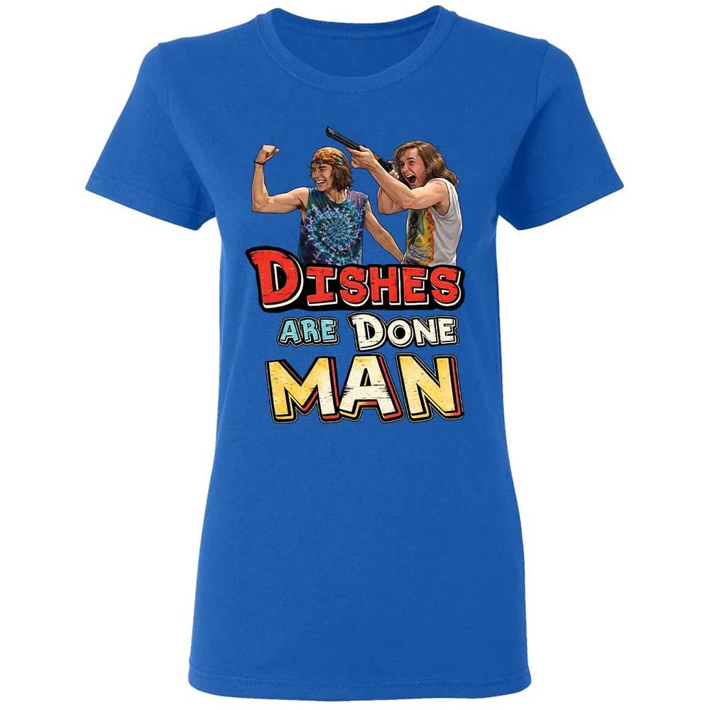 Women's T-Shirt - 6UH5BFQH - Royal - 3