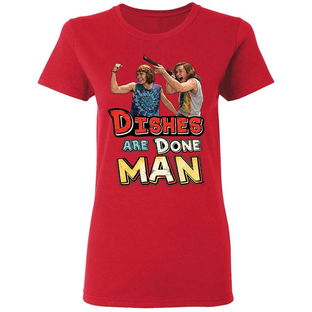 Women's T-Shirt - 6UH5BFQH - Red - 9