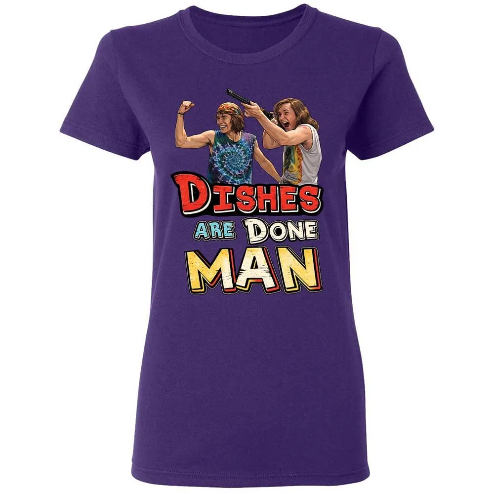 Women's T-Shirt - 6UH5BFQH - Purple - 10