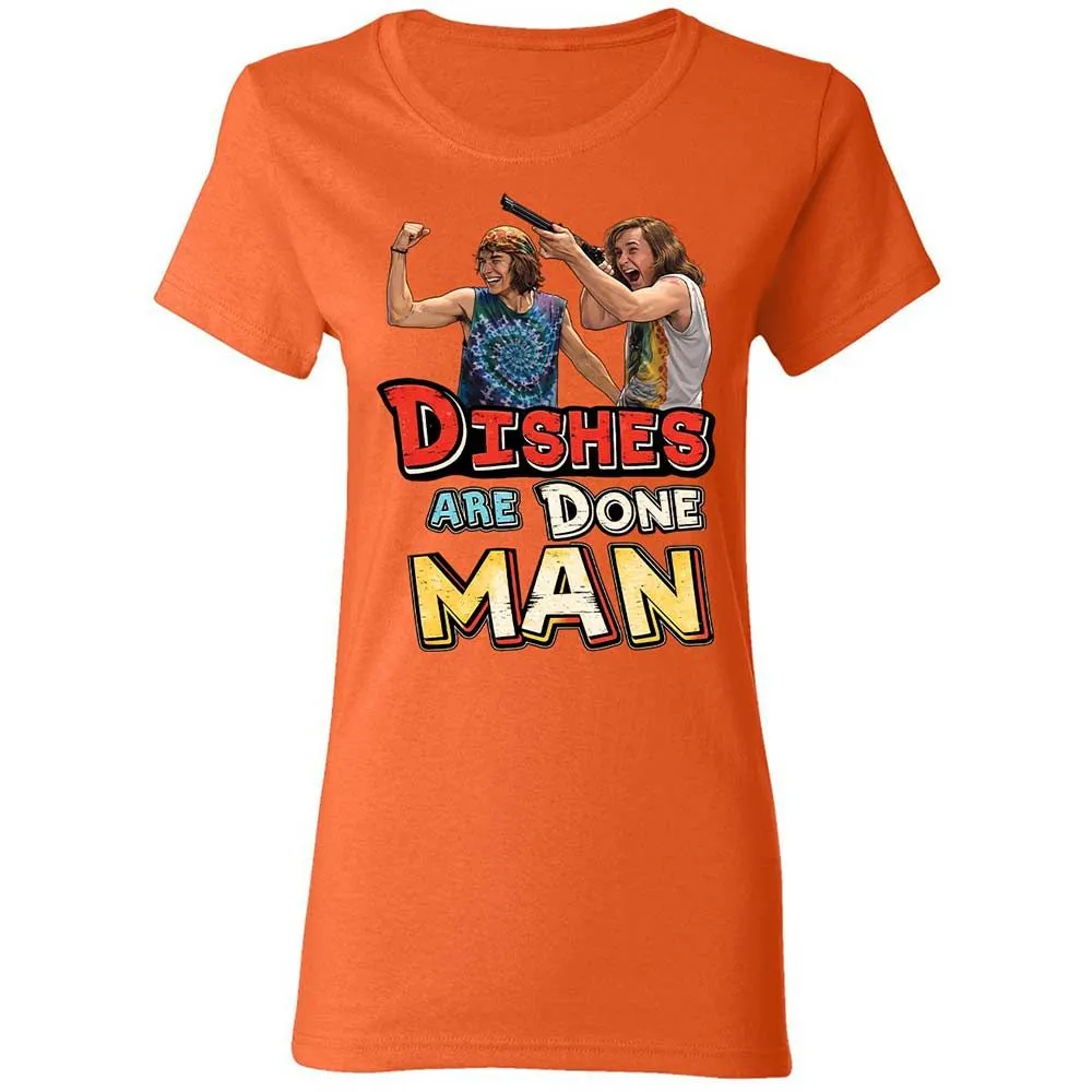 Women's T-Shirt - 6UH5BFQH - Orange - 12