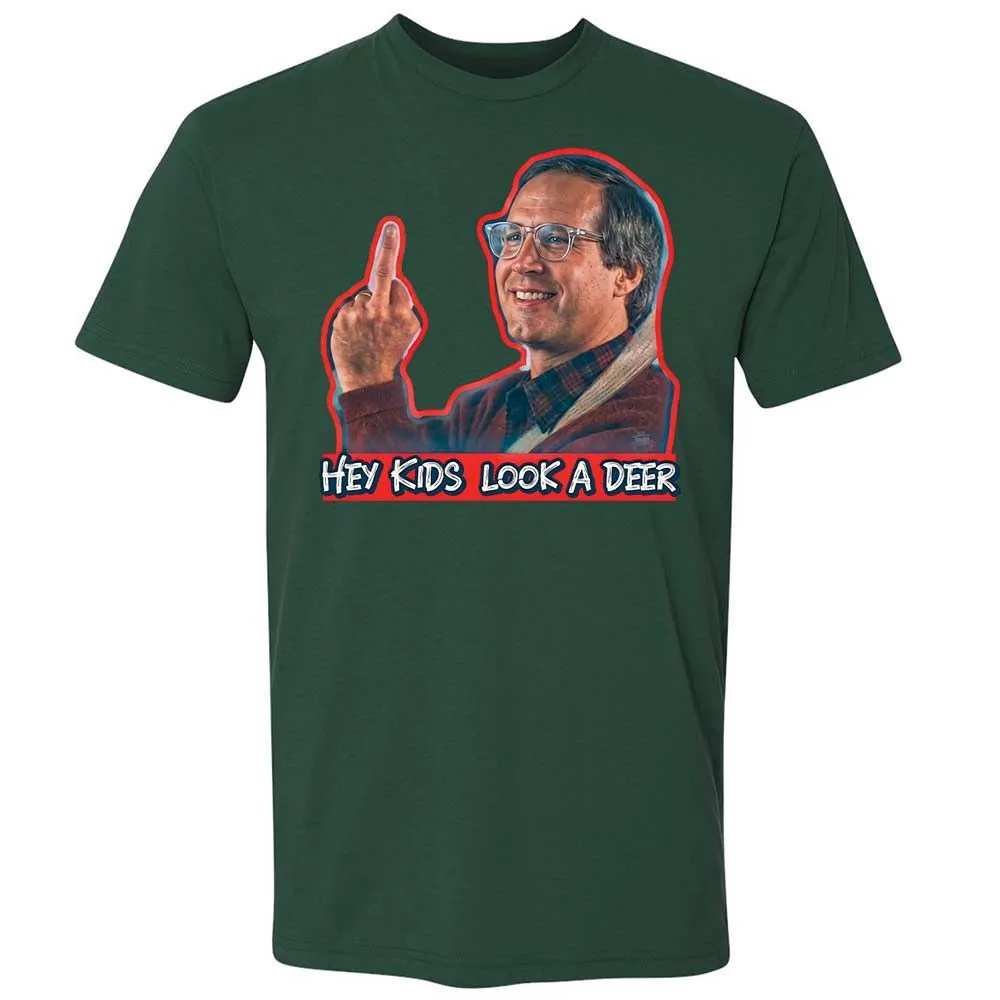 Hey Kids, Look a Deer - Forest Green - 16