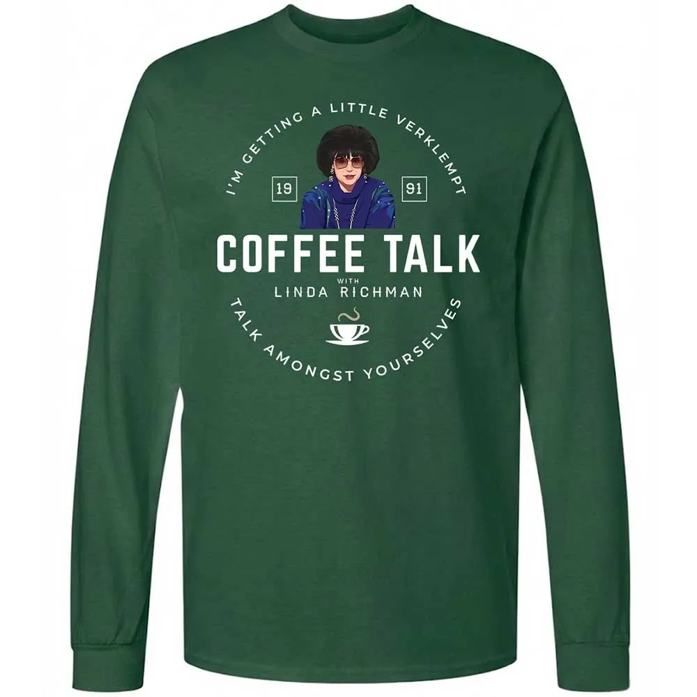 Coffee Talk with Linda Richman - Forest Green - 4