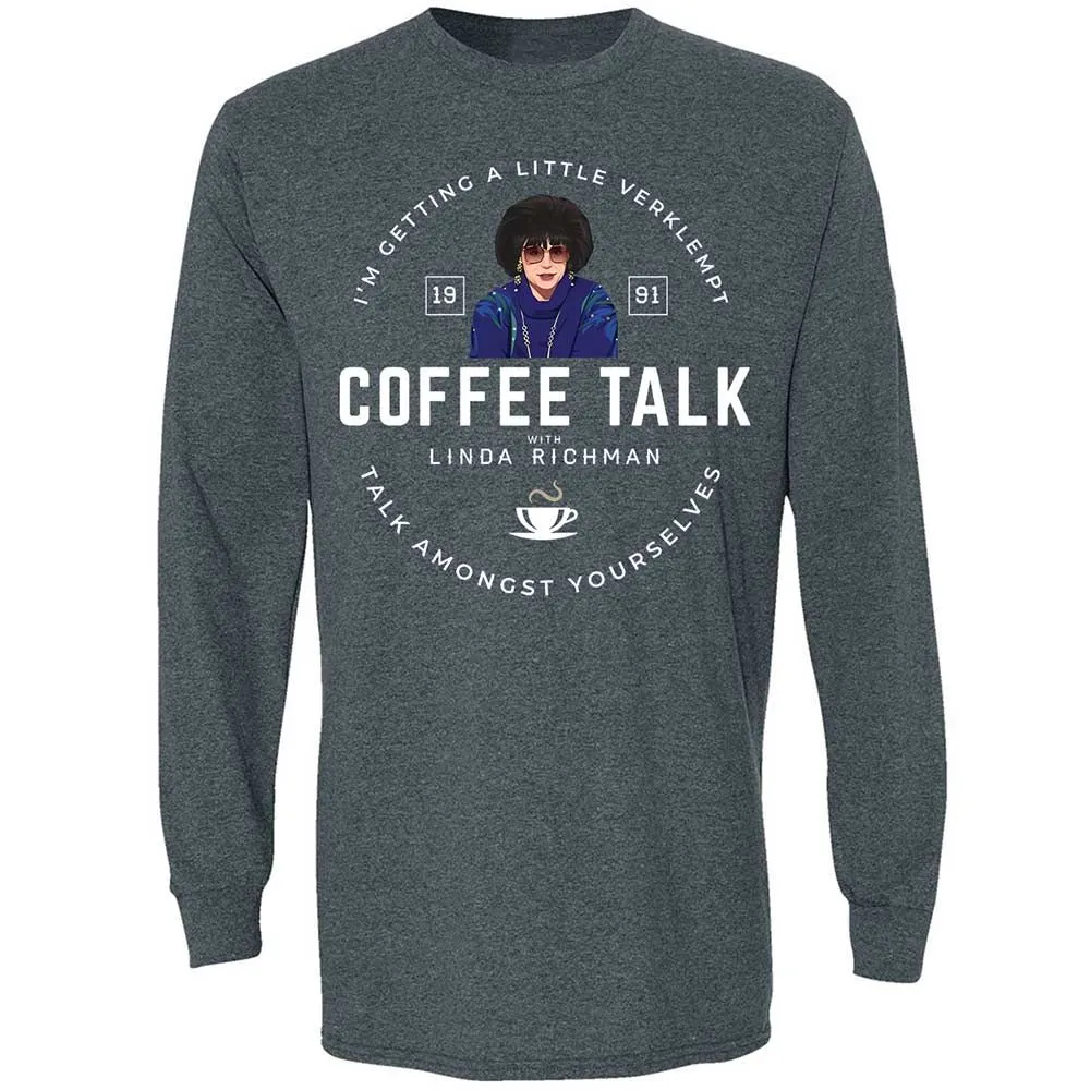 Coffee Talk with Linda Richman - Dark Heather - 5