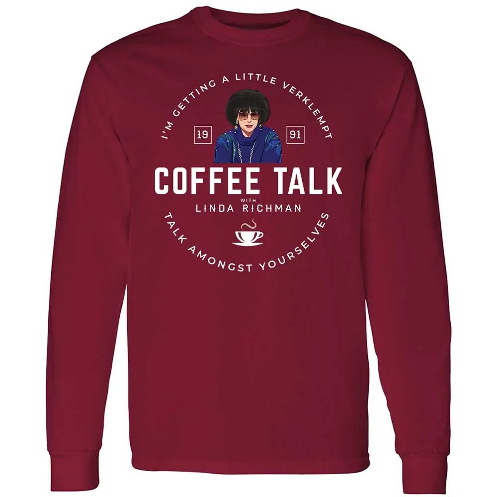 Coffee Talk with Linda Richman - Cardinal Red - 7