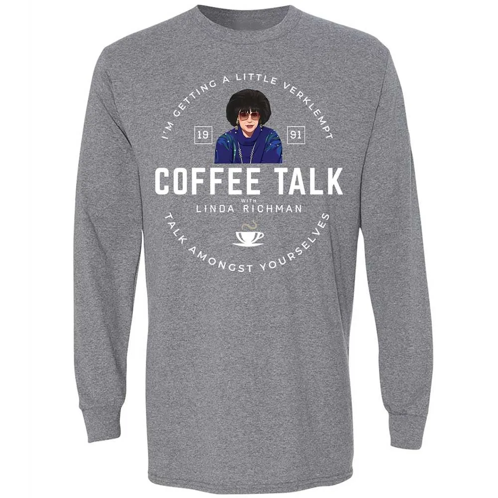 Coffee Talk with Linda Richman - Graphite Heather - 8