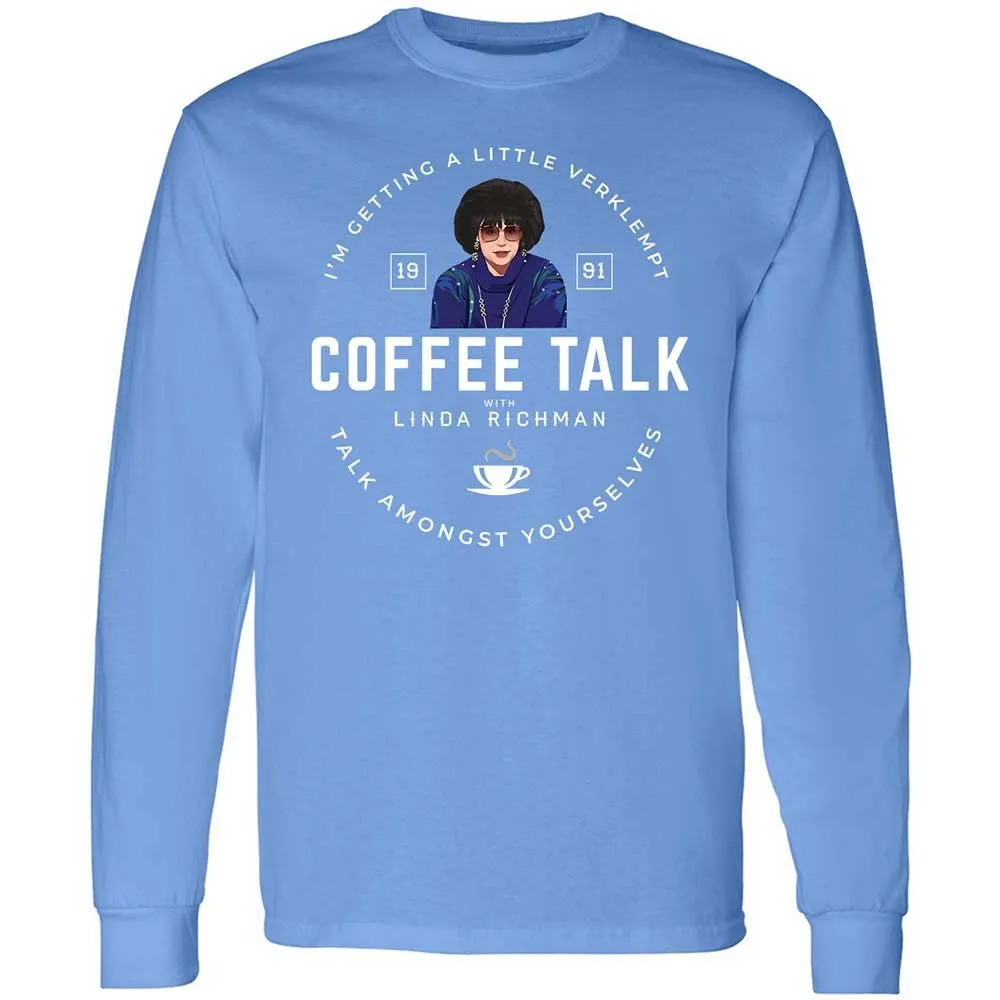 Coffee Talk with Linda Richman - Carolina Blue - 15