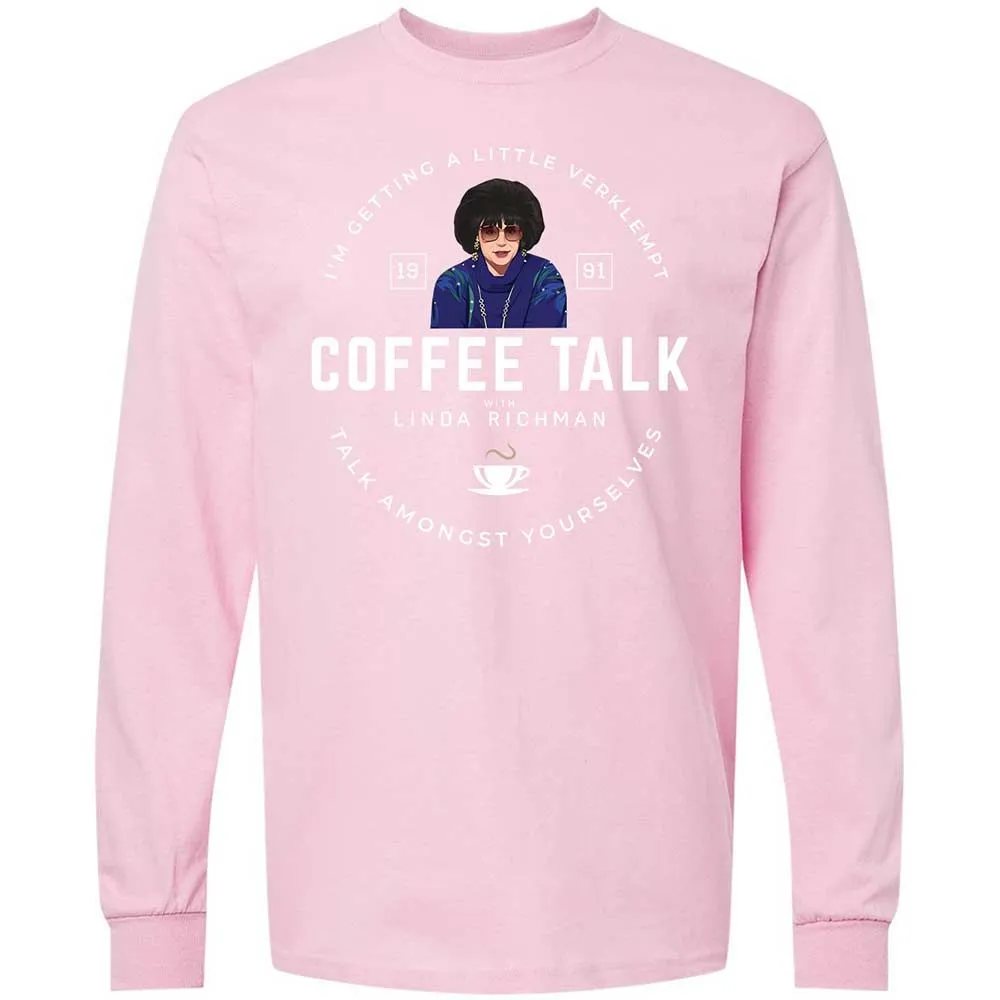 Coffee Talk with Linda Richman - Light Pink - 16