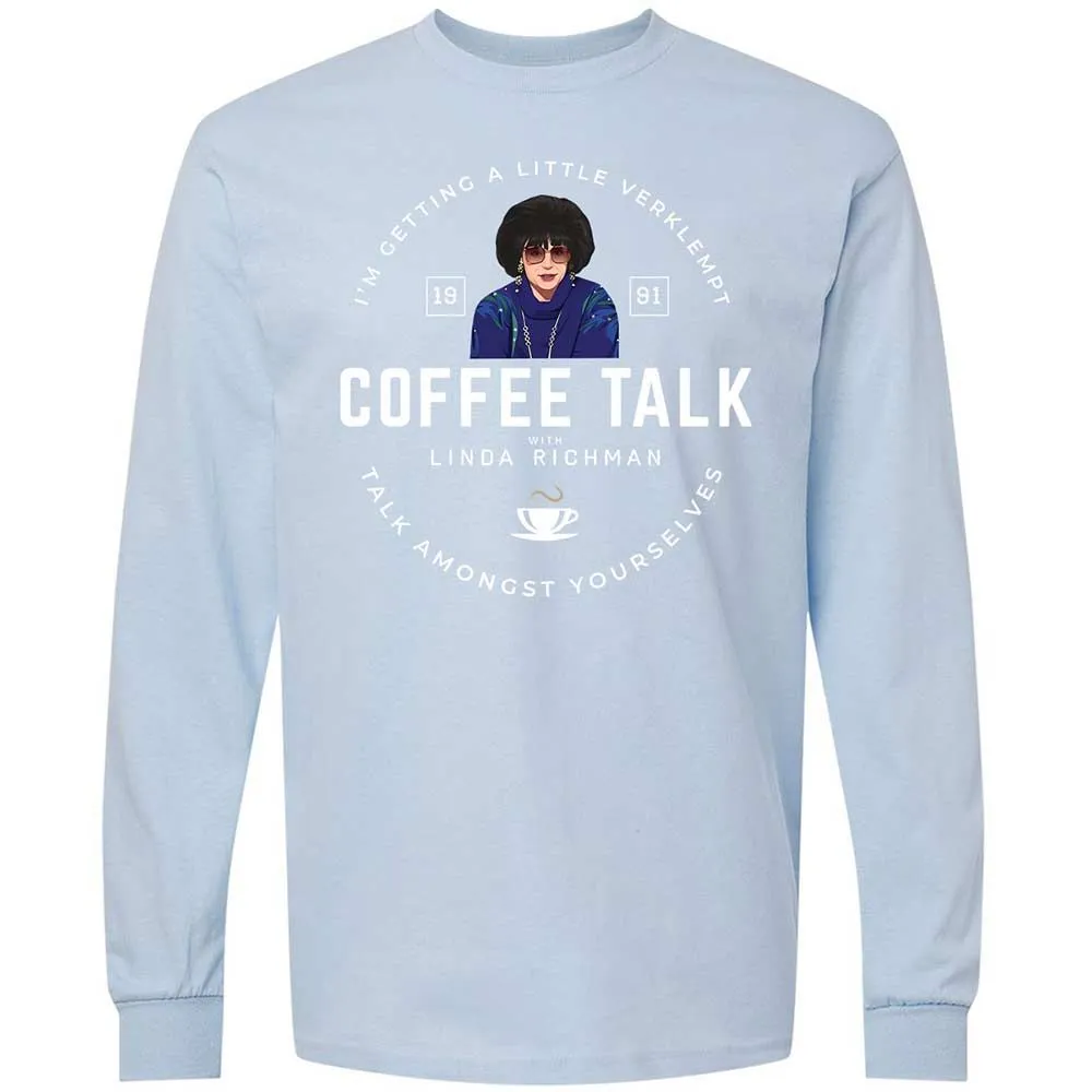 Coffee Talk with Linda Richman - Light Blue - 18